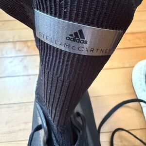 Adidas by Stella McCartney Black Athletic sock pull on sneakers